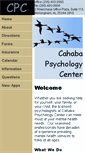 Mobile Screenshot of cahabapsychology.com